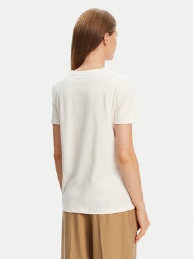 Tommy Hilfiger T-Shirt Script WW0WW47210 Écru Regular Fit