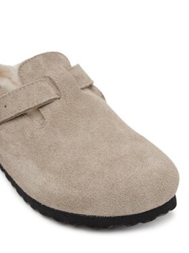 Birkenstock Klapki Boston Shearling 1028299 Beżowy