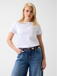 Guess T-Shirt 181234 Biały Classic Fit