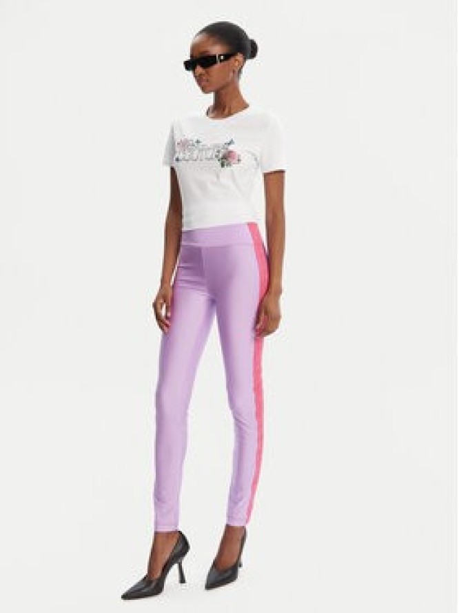 Versace Jeans Couture T-Shirt 79HAHB00 CJB01 Biały Regular Fit