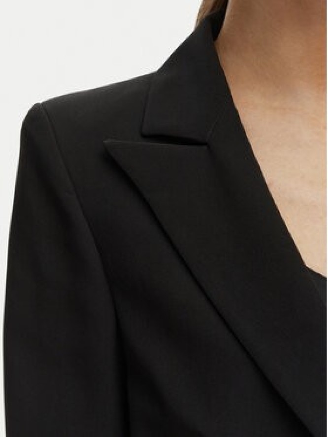 Rinascimento Marynarka CFC0128640003 Czarny Regular Fit