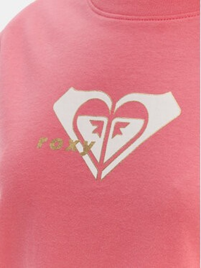 Roxy T-Shirt Oceanregular ERJZT06078 Różowy Regular Fit