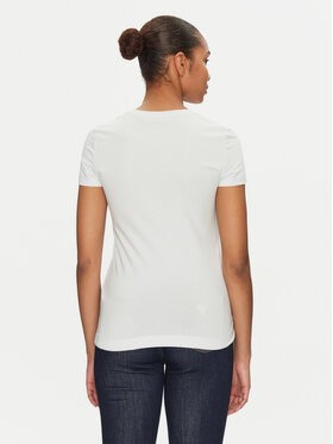 Guess T-Shirt W5GI04 J1314 Błękitny Slim Fit