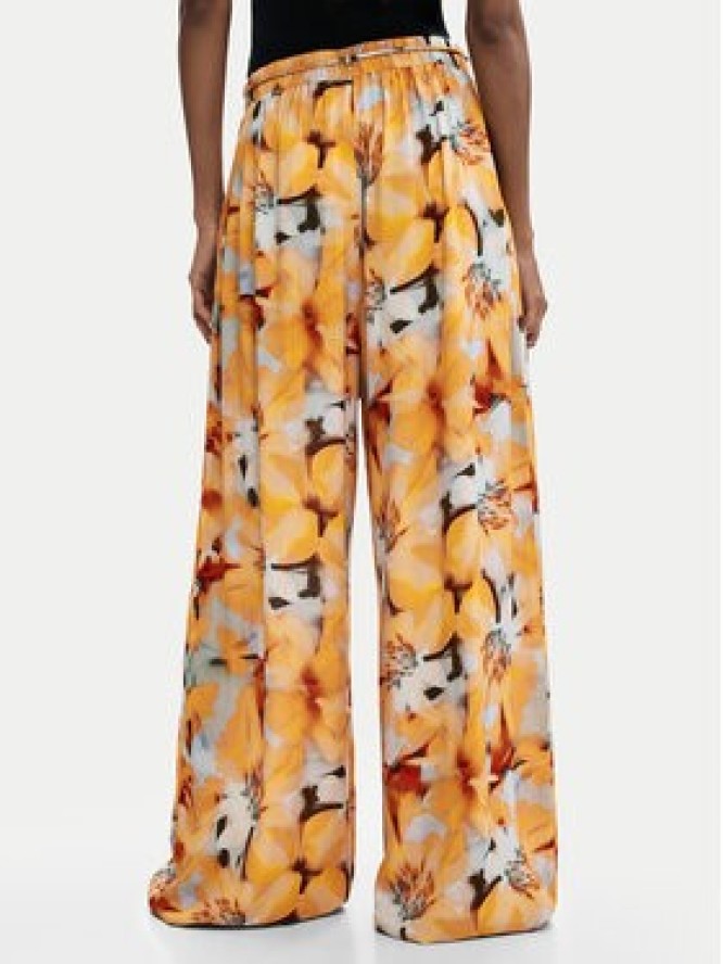 Desigual Spodnie materiałowe Pant Preston 26SWPW38 Pomarańczowy Relaxed Fit