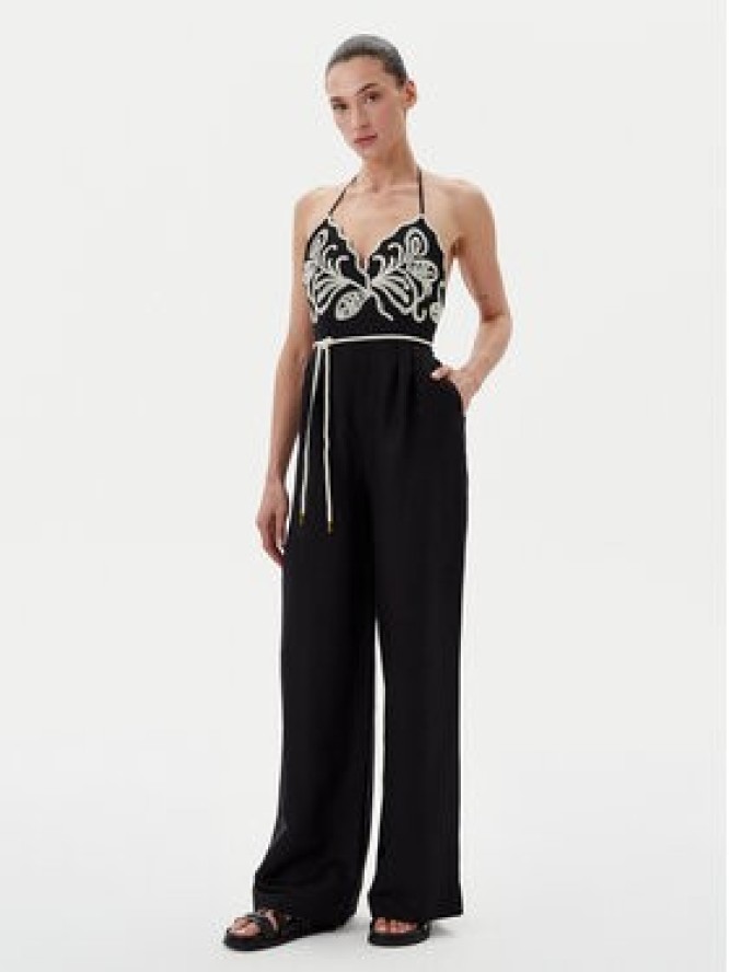 TWINSET Kombinezon 251LB2FAA Czarny Regular Fit