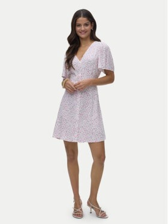 Vero Moda Sukienka letnia Alba 10292845 Różowy jasny Regular Fit
