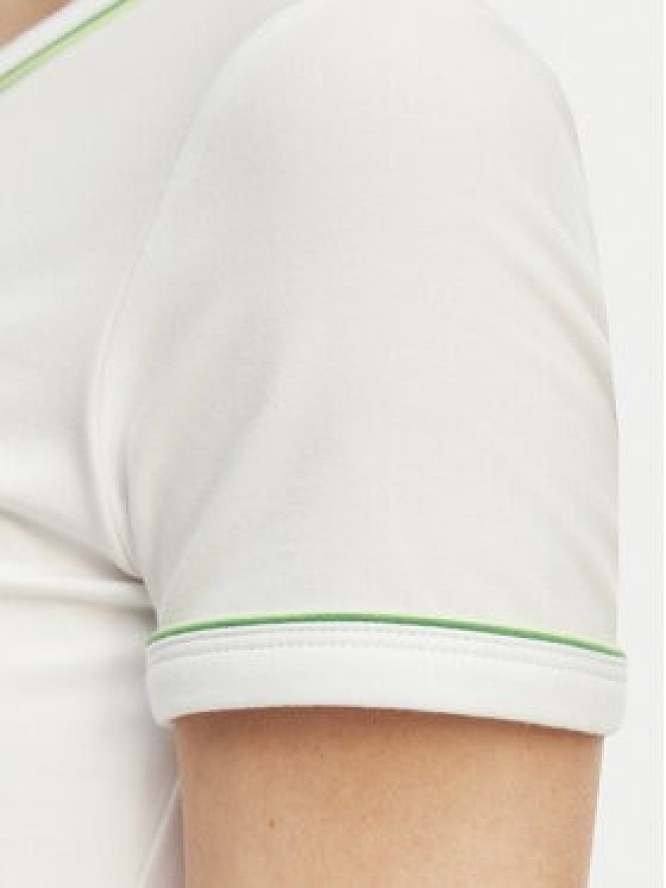 Lacoste T-Shirt TF5289 Biały Slim Fit