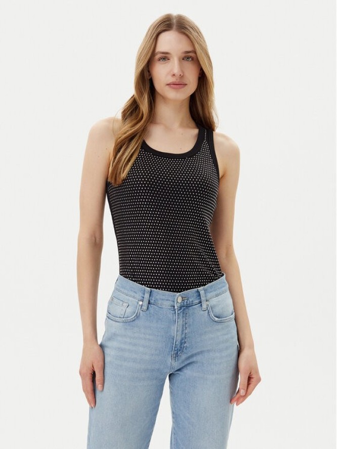 JOOP! Jeans Top Tunka 30046107 Czarny Slim Fit