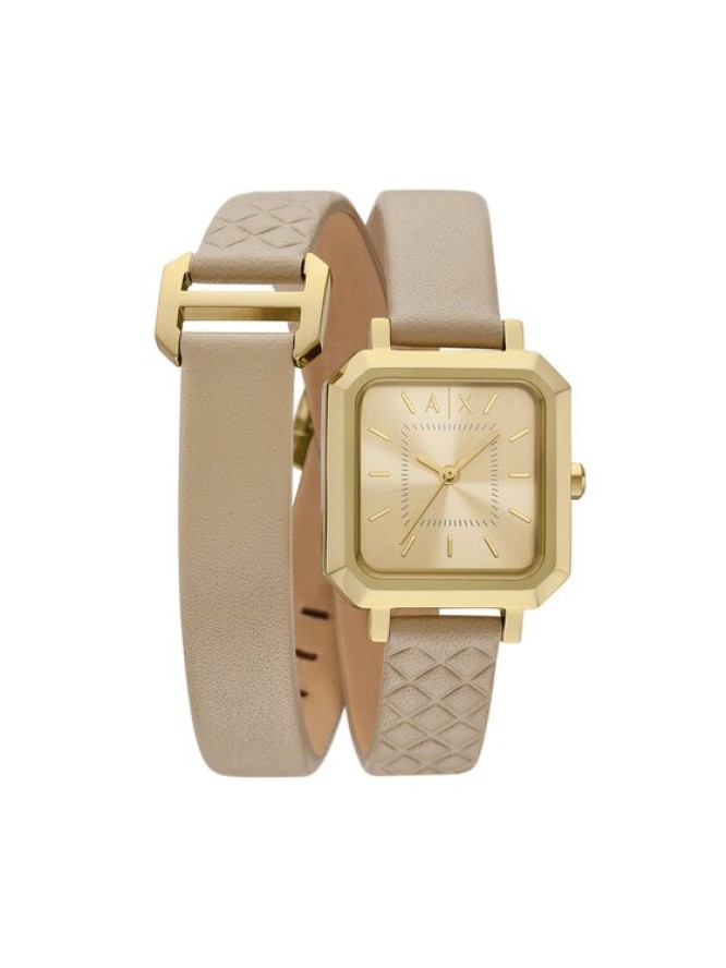 Armani Exchange Zegarek Classic AX5728 Beżowy
