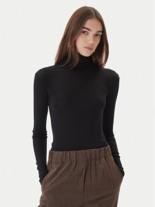 Weekend Max Mara Golf Teseo 2525946052 Czarny Slim Fit