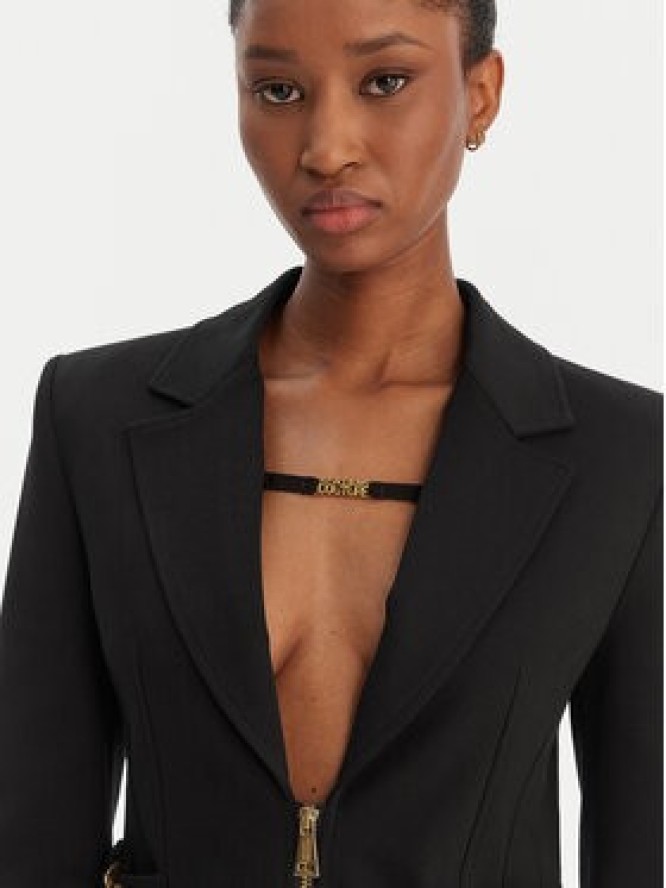 Versace Jeans Couture Marynarka 80HAQ750 J0092 Czarny Regular Fit