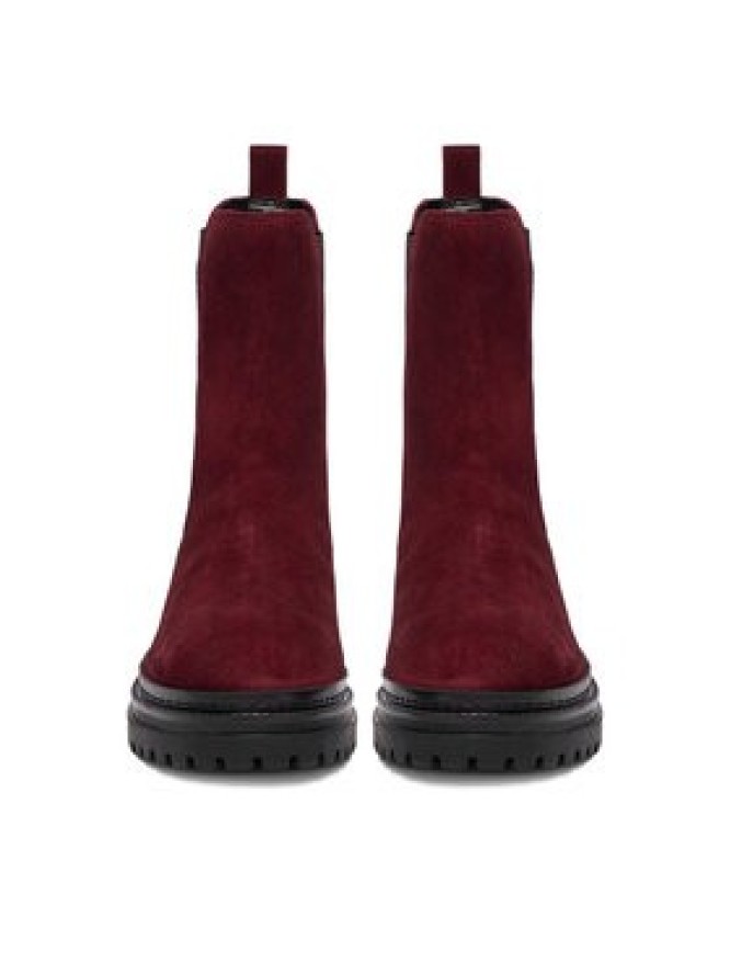 U.S. Polo Assn. Sztyblety CEO-VIZAG001W/ELE1 Bordowy