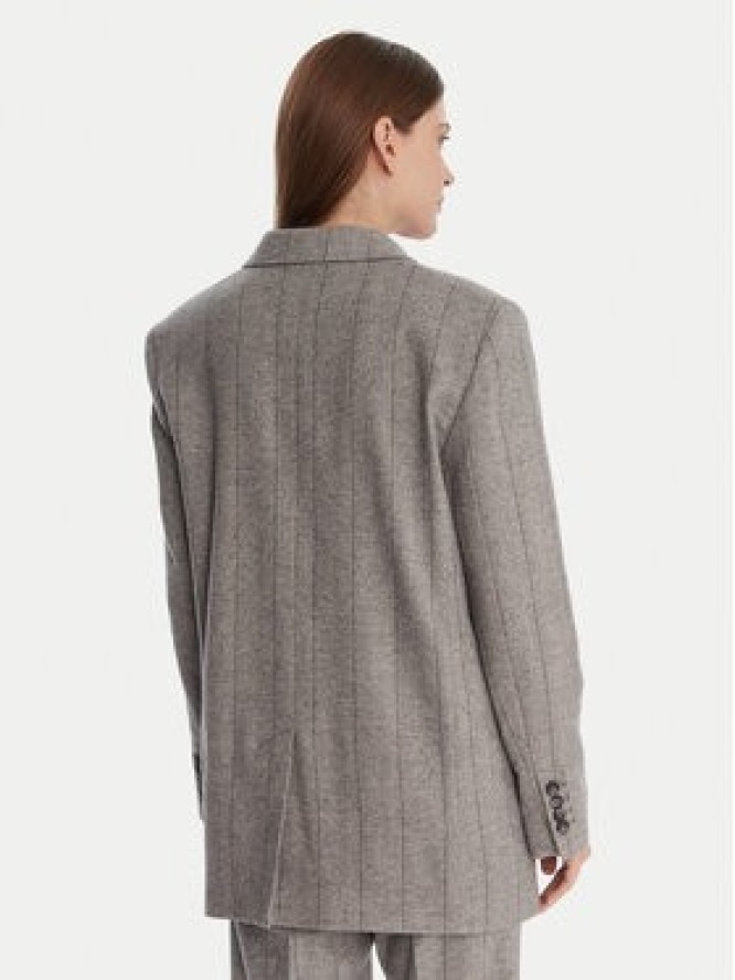 MAX&Co. Marynarka Iames 2526046084200 Szary Relaxed Fit