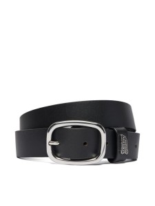 Tommy Jeans Pasek Tjw Oval 3.0 Buckle AW0AW18812 Czarny