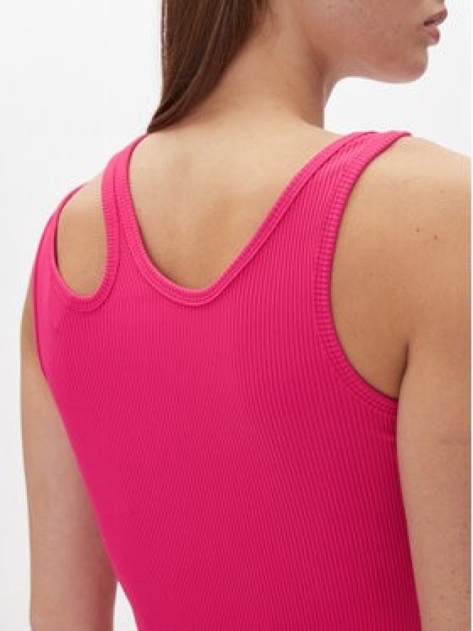 HUGO Top Datruss 50537044 Różowy Slim Fit