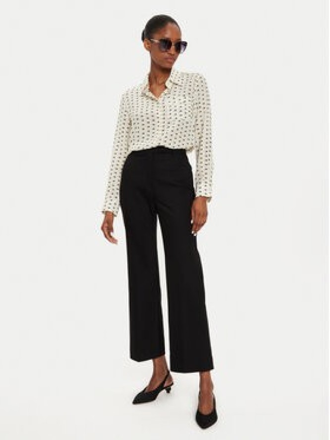 Marella Spodnie materiałowe Kapok 2423136111 Czarny Regular Fit