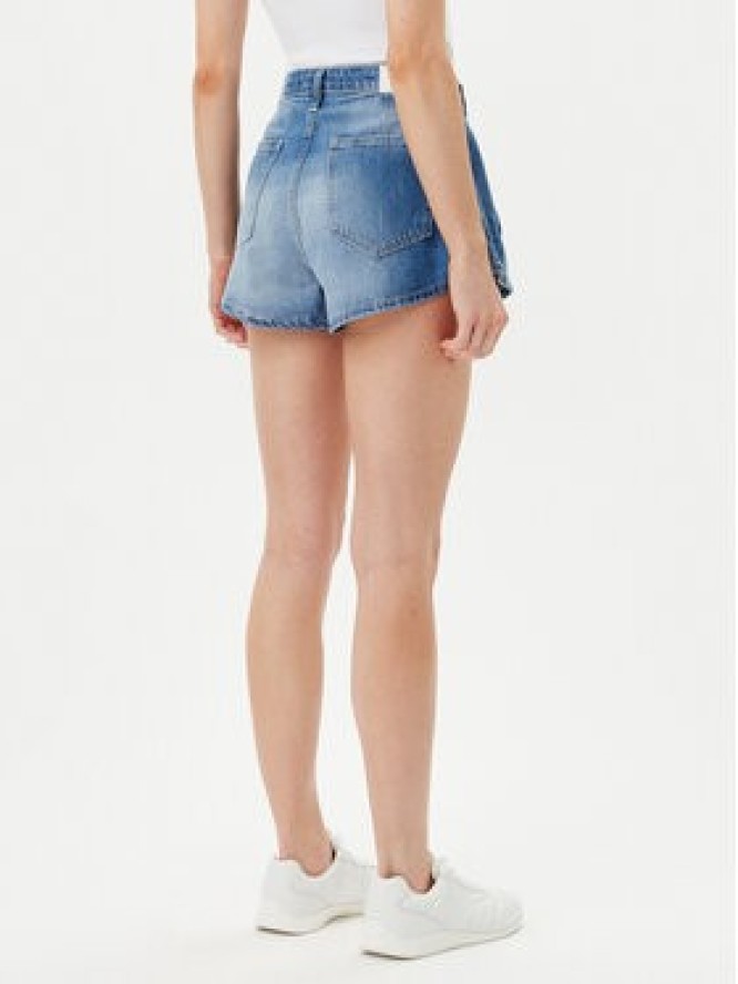 Please Szorty jeansowe D0KDEH0W7S Niebieski Regular Fit