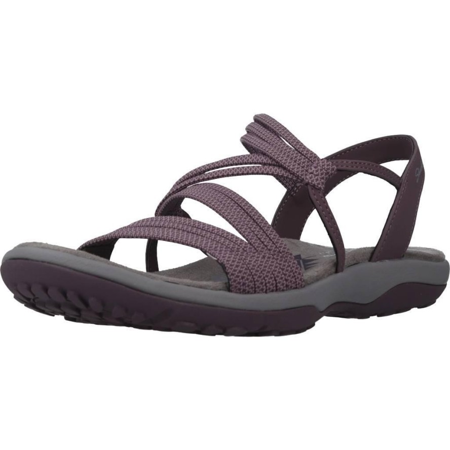 Sandały SKECHERS REGGAE SLIM Fioletowy