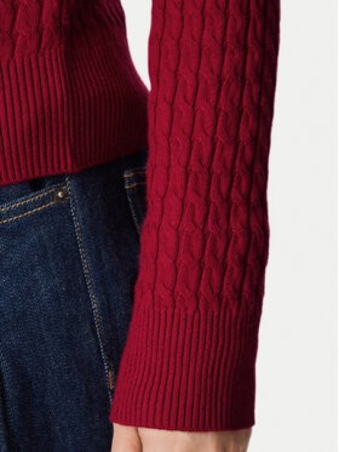 Tommy Hilfiger Sweter WW0WW44993 Czerwony Regular Fit
