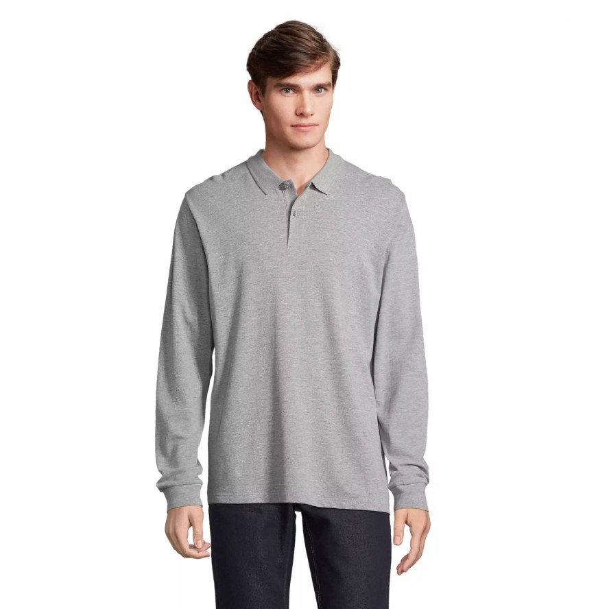 Koszulka polo z długim rękawem Sol's Planet