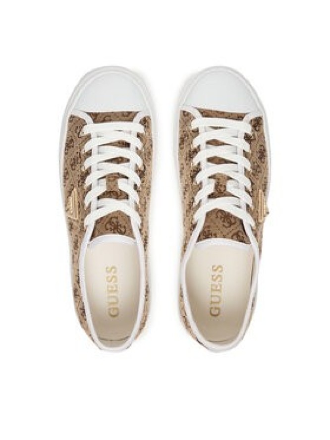 Guess Trampki FLJJZ4 FAL12 Beżowy