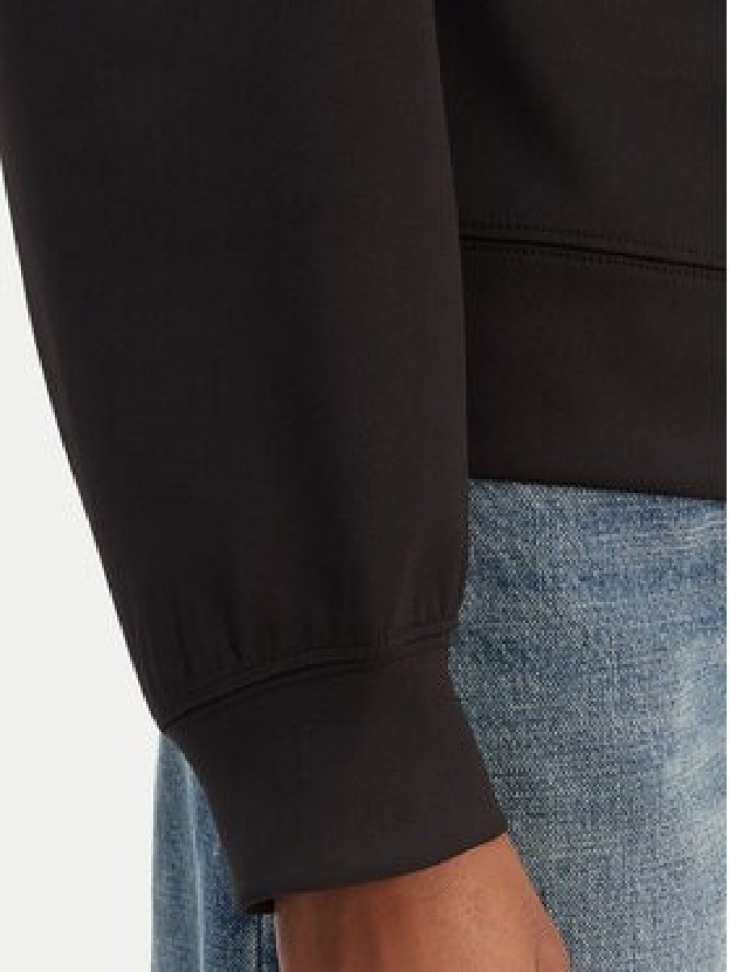 DKNY Bluza P5MOQCSC Czarny Regular Fit