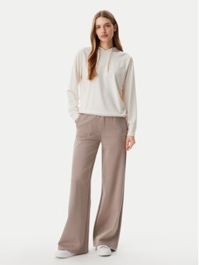 Guess Bluza O5GQ00 KCQP2 Écru Regular Fit