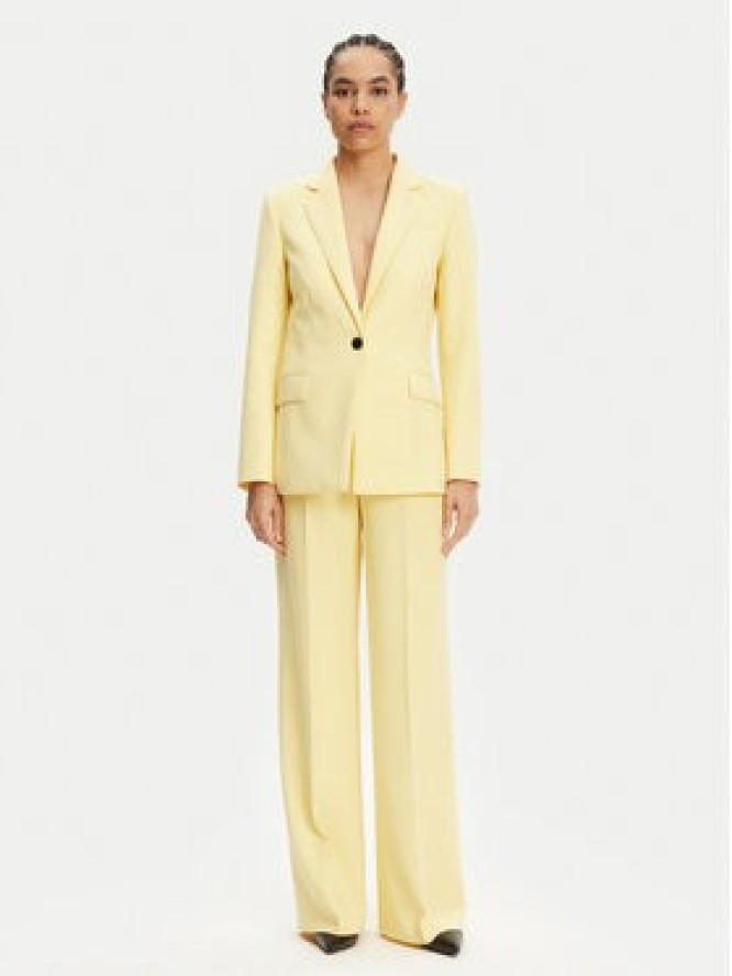 HUGO Marynarka 50538135 723 Żółty Regular Fit