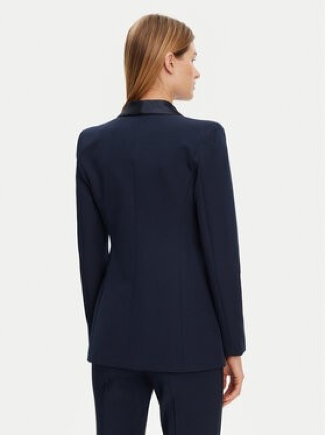 Rinascimento Marynarka CFC0123105003 Granatowy Regular Fit