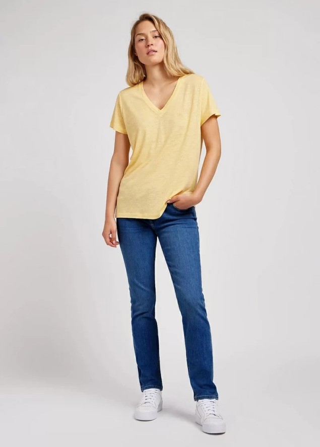 LEE DAMSKIE SPODNIE JEANSOWE LEE ELLY NIGHT SKY 112338322