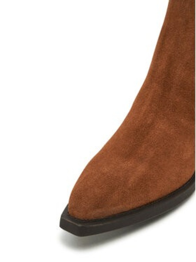 PINKO Kowbojki Tex 14 SD0345P002 Brązowy