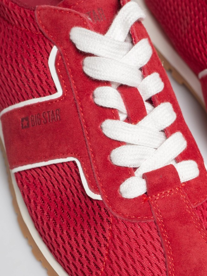 sneakersy damskie czerwone tt274656 603