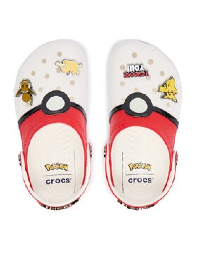 Crocs Klapki Pokemon Poke Ball Classic Clog 213596 Kolorowy