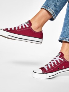 Converse Trampki Chuck Taylor All Star Ox M9691C Bordowy