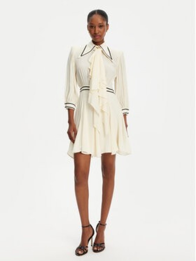Babylon Sukienka codzienna S00856 Écru Regular Fit