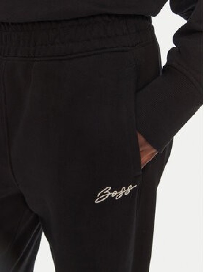 BOSS Spodnie dresowe 50540278 Czarny Regular Fit