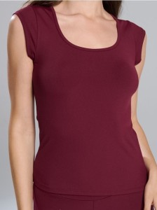 Koszulka Gym Hard - bordowy