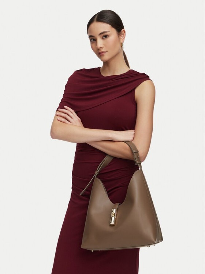 Furla Torebka Goccia M WB01499 BX3104 CN 4903S Szary