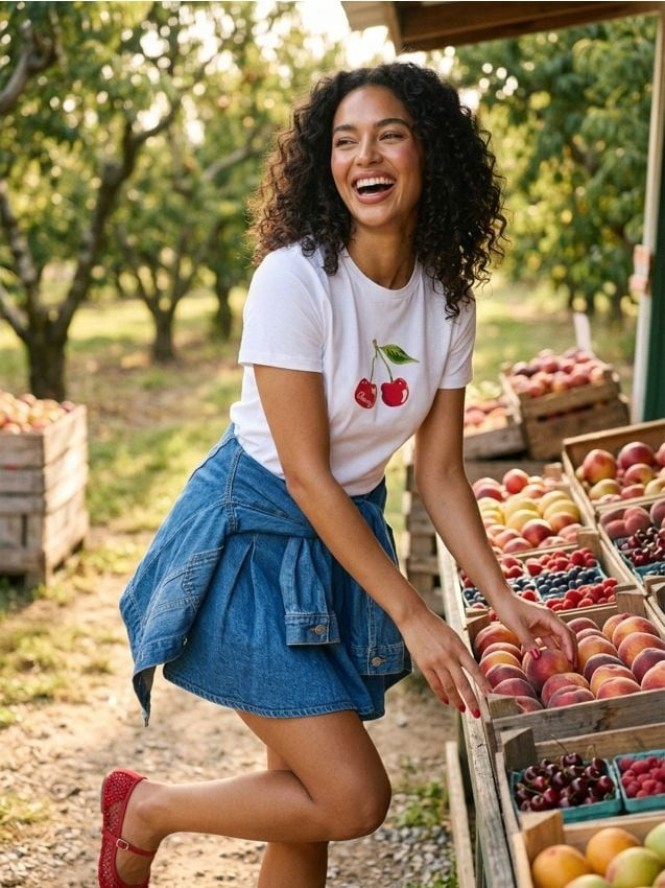 Koszulka z krótkim rękawem Hello Kitty - biały