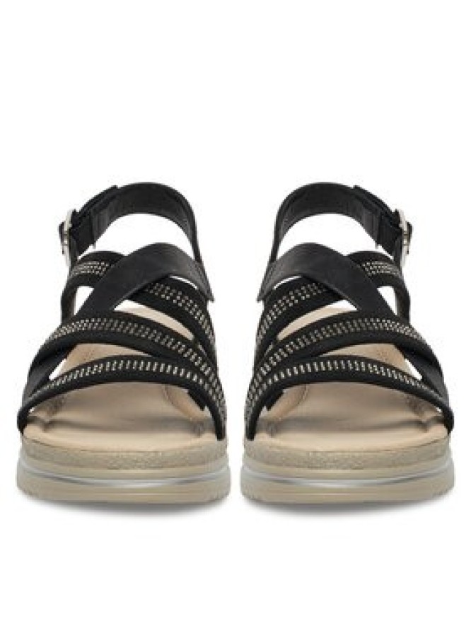 Clara Barson Sandały WS2506-09 Czarny