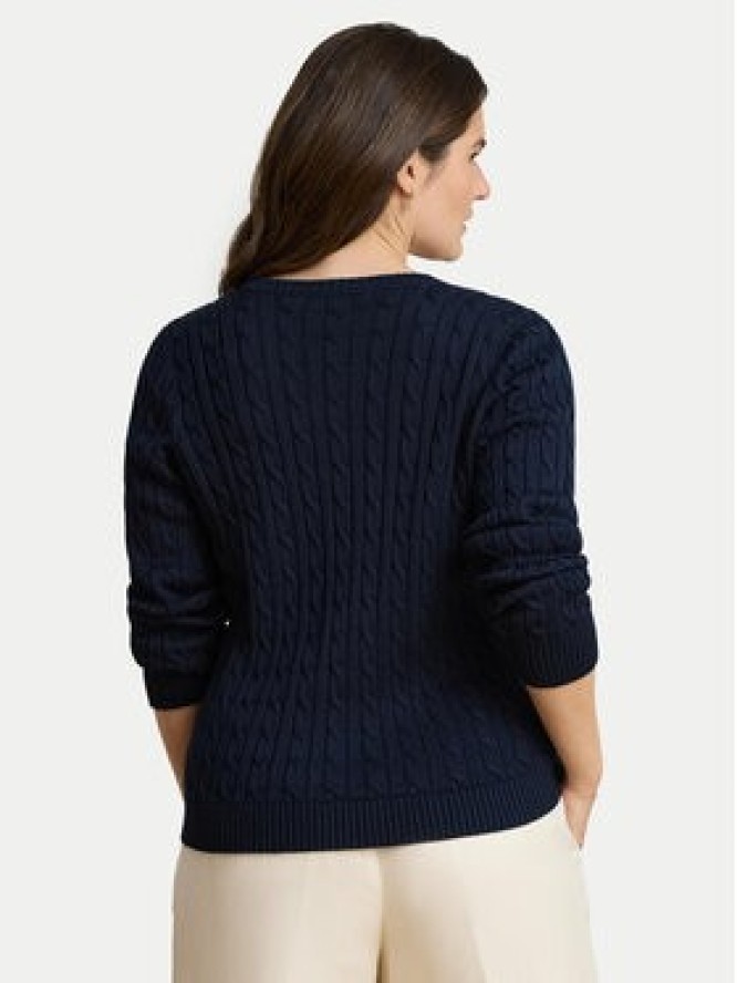 LAUREN RALPH LAUREN Kardigan 200P14040002 Granatowy Regular Fit