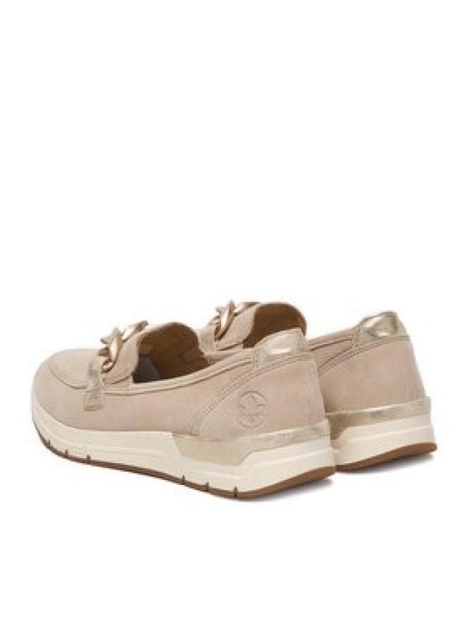 Rieker Półbuty 58944-60 Beżowy