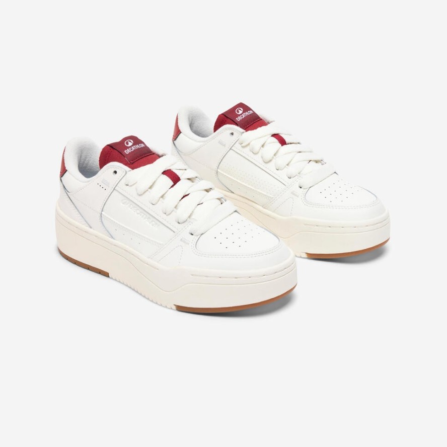 Sneakersy damskie CJ80 Platform skórzane