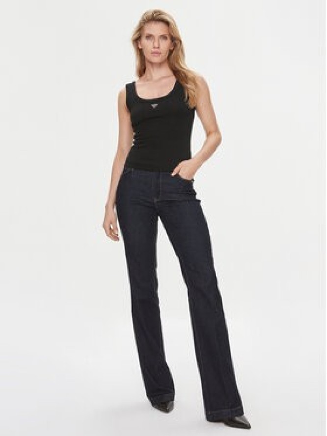 Guess Top W3YP68 KA0H1 Czarny Regular Fit