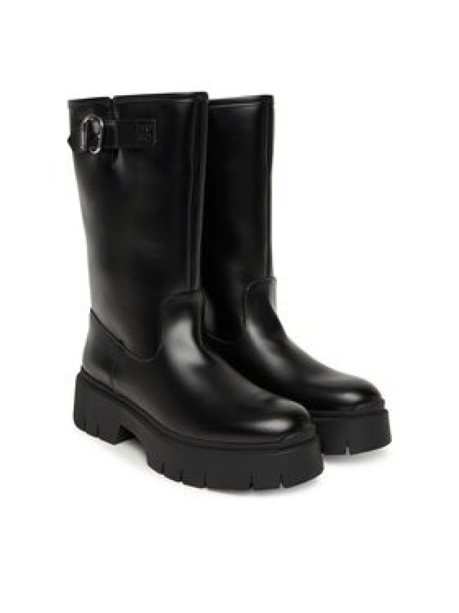 HUGO Kozaki Kris 50552735 Czarny