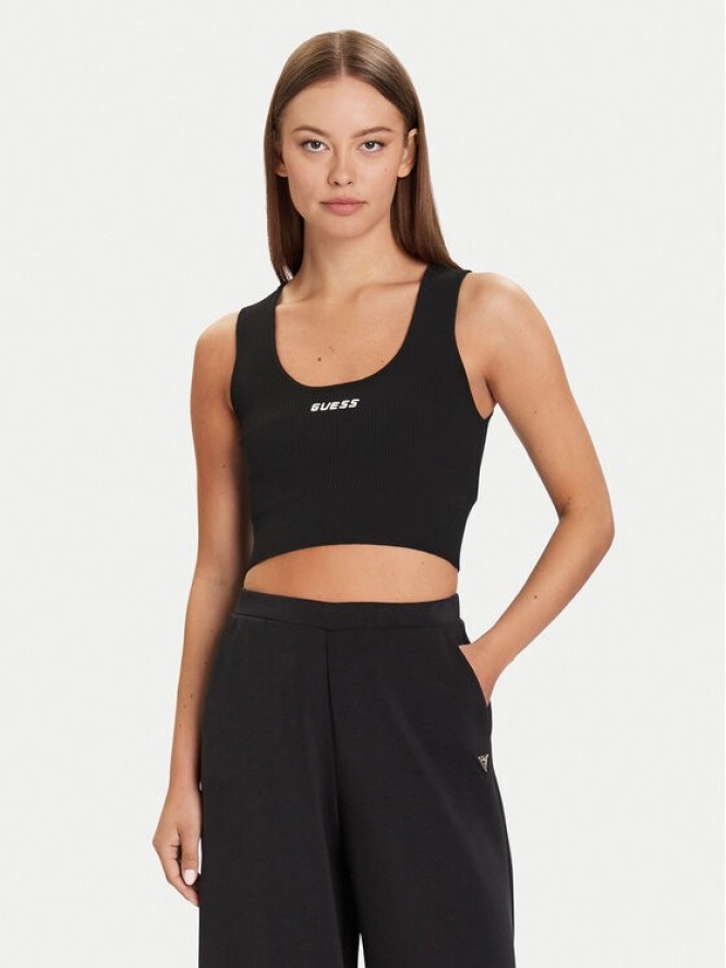 Guess Top V5BP05 Z3JD2 Czarny Slim Fit