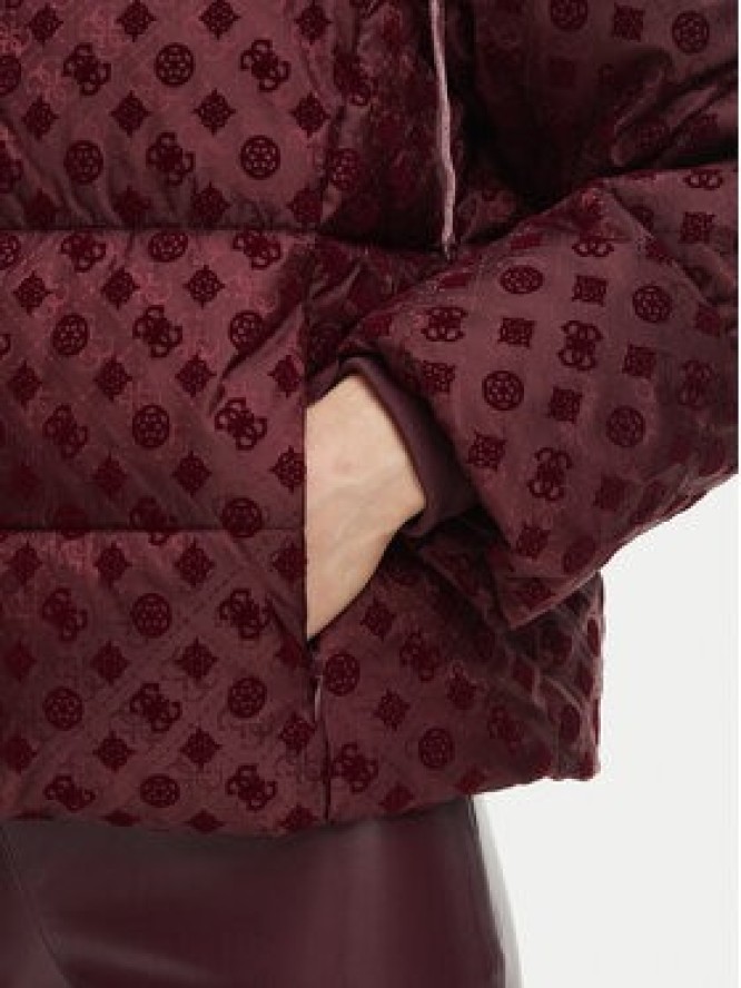 Guess Kurtka zimowa W6BL56 W4195 Bordowy Regular Fit