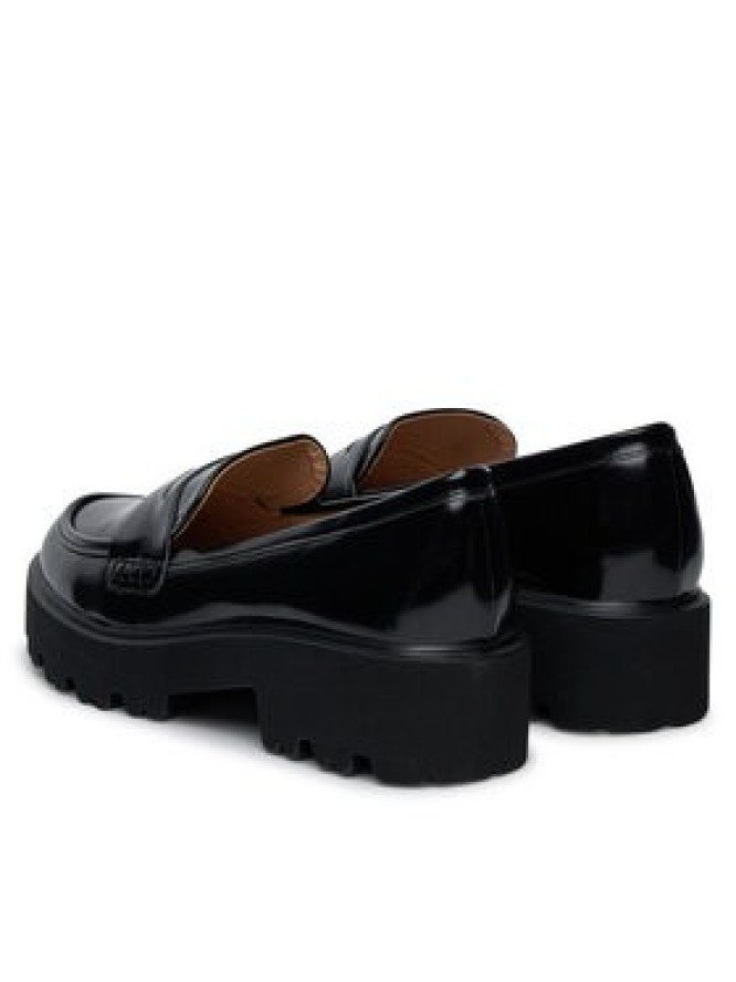 DeeZee Loafersy 3976-1 Czarny