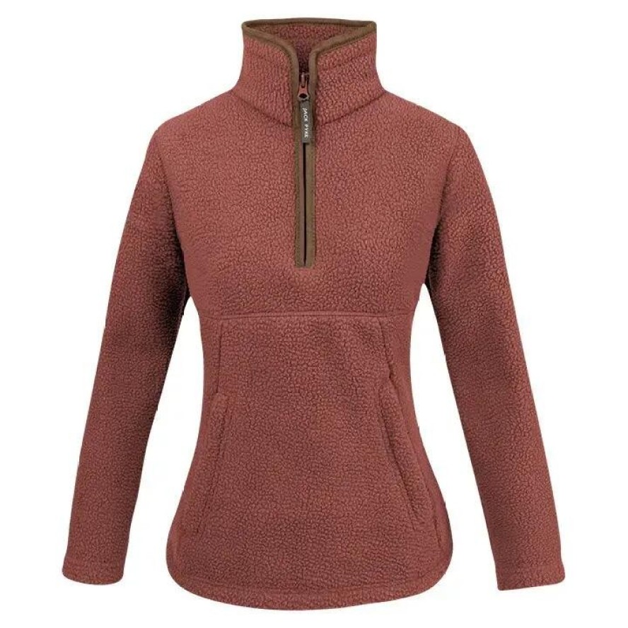 Damski polar 1/2 zip Jack Pyke Sherpa