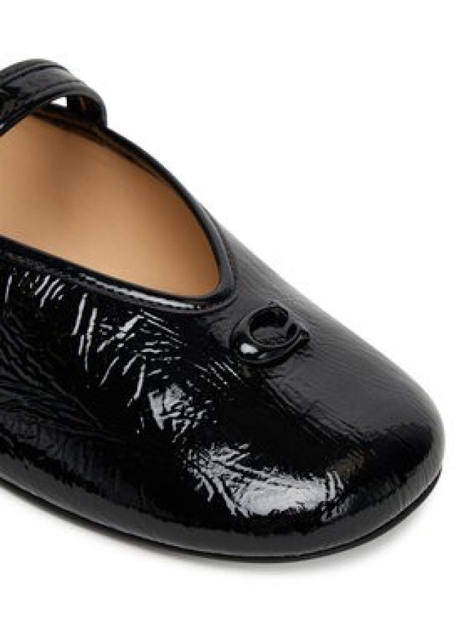 Coach Baleriny Sculpted C CBO90 Czarny